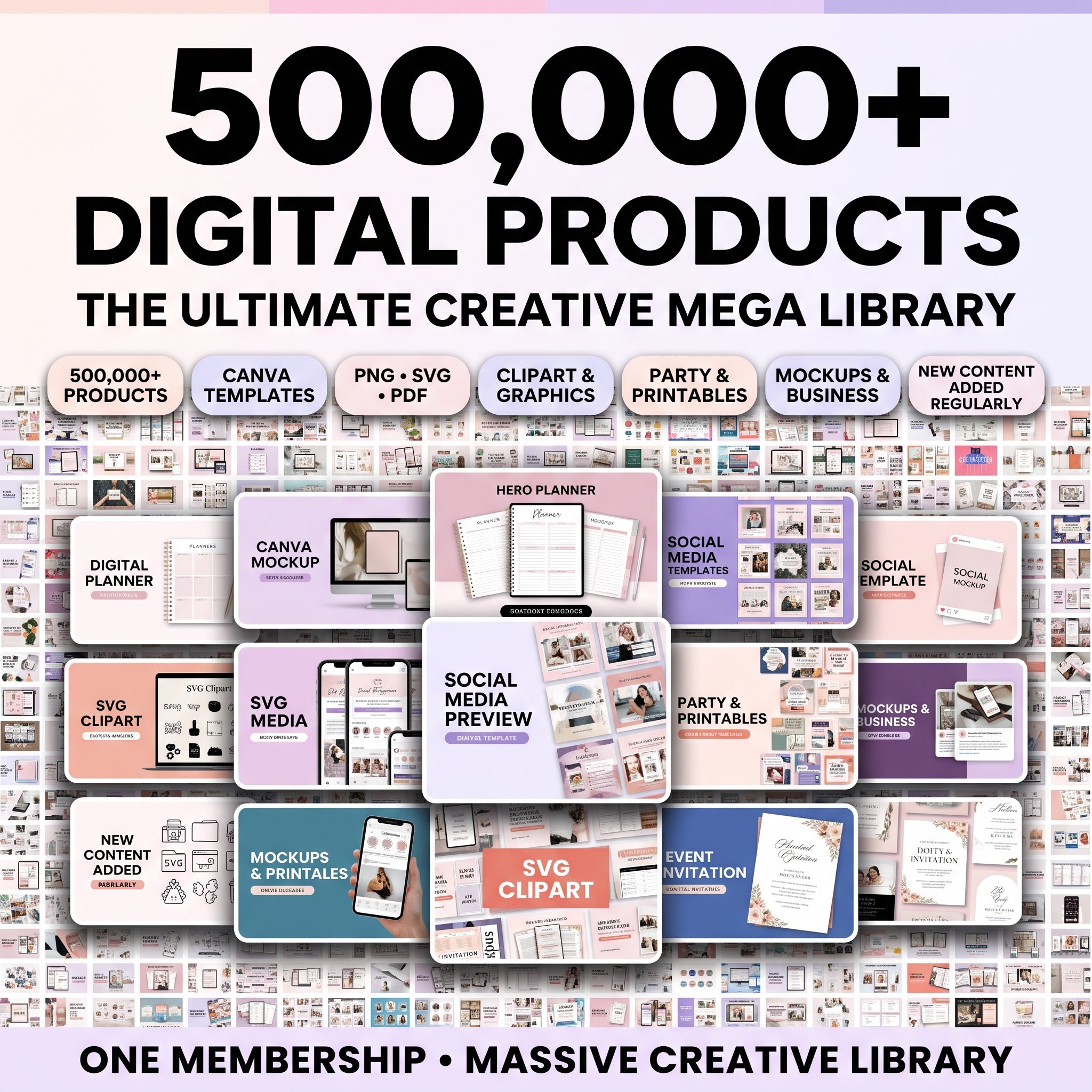 500,000+ Party & Canva Template