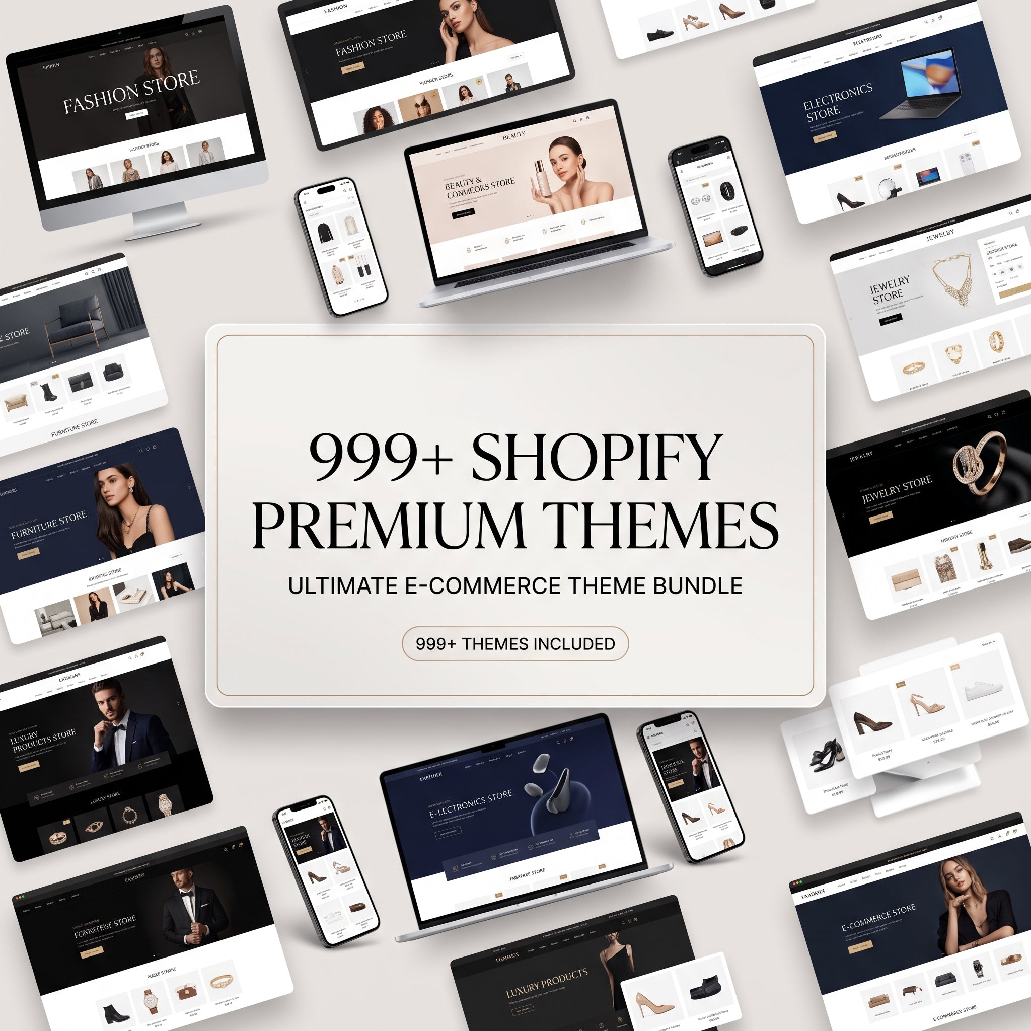 999+ Shopify Premium Themes Bundle