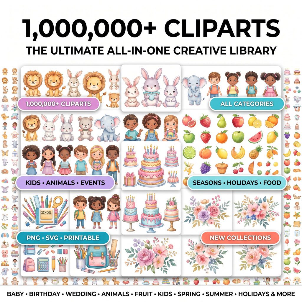 1,000,000+ Disney and Other Cliparts