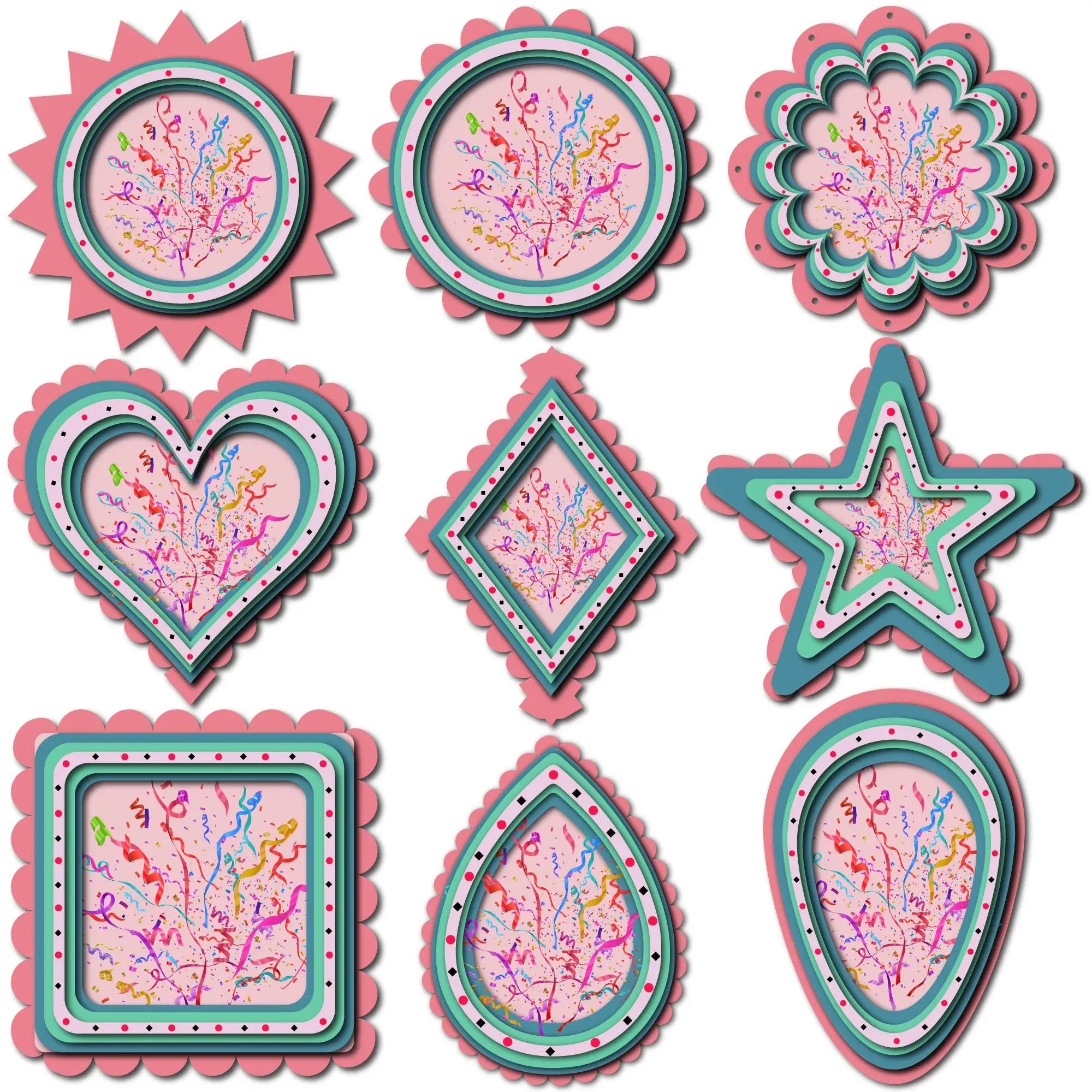 2500+ Cake Topper SVG Bundle