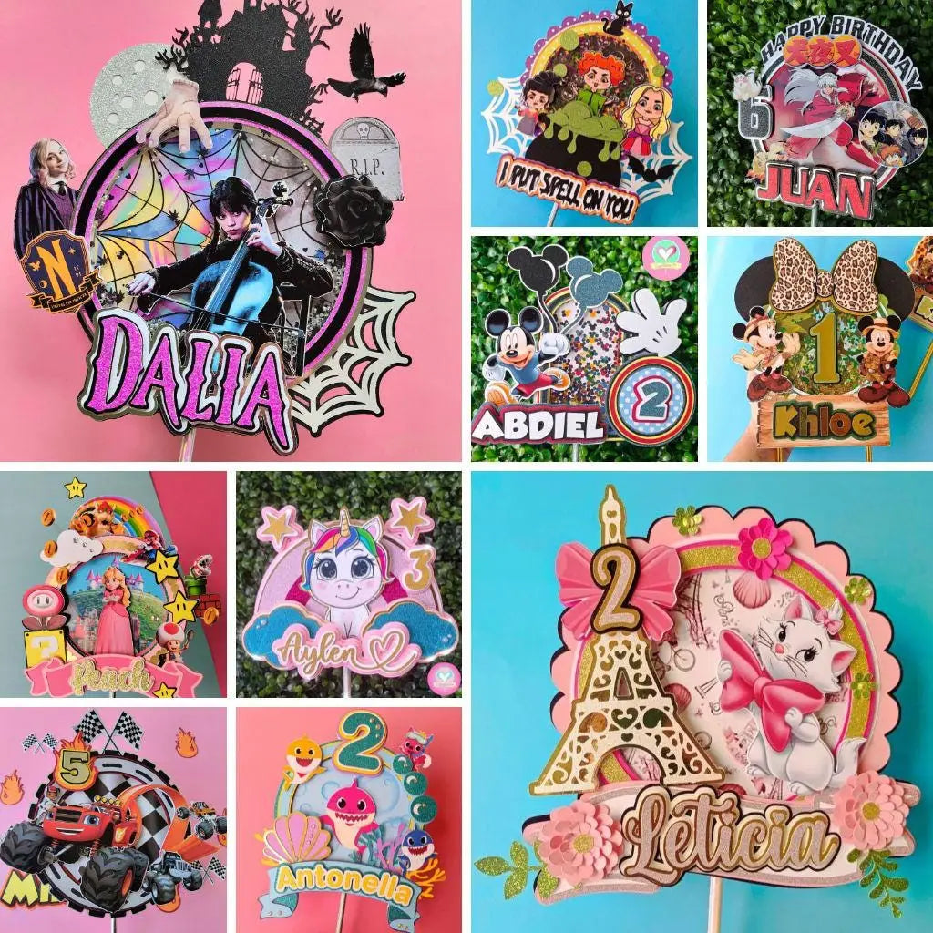 2500+ Cake Topper SVG Bundle