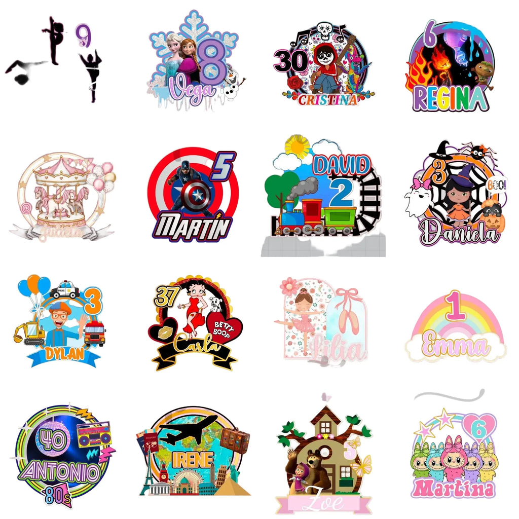 2500+ Cake Topper SVG Bundle