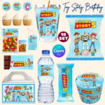 Toy Story Party Favors, Magical Toy Story Birthday Bundle, Toy Story Birthday, Toy Story Party Labels, Chips Bag, Capri Sun, Party Supplies