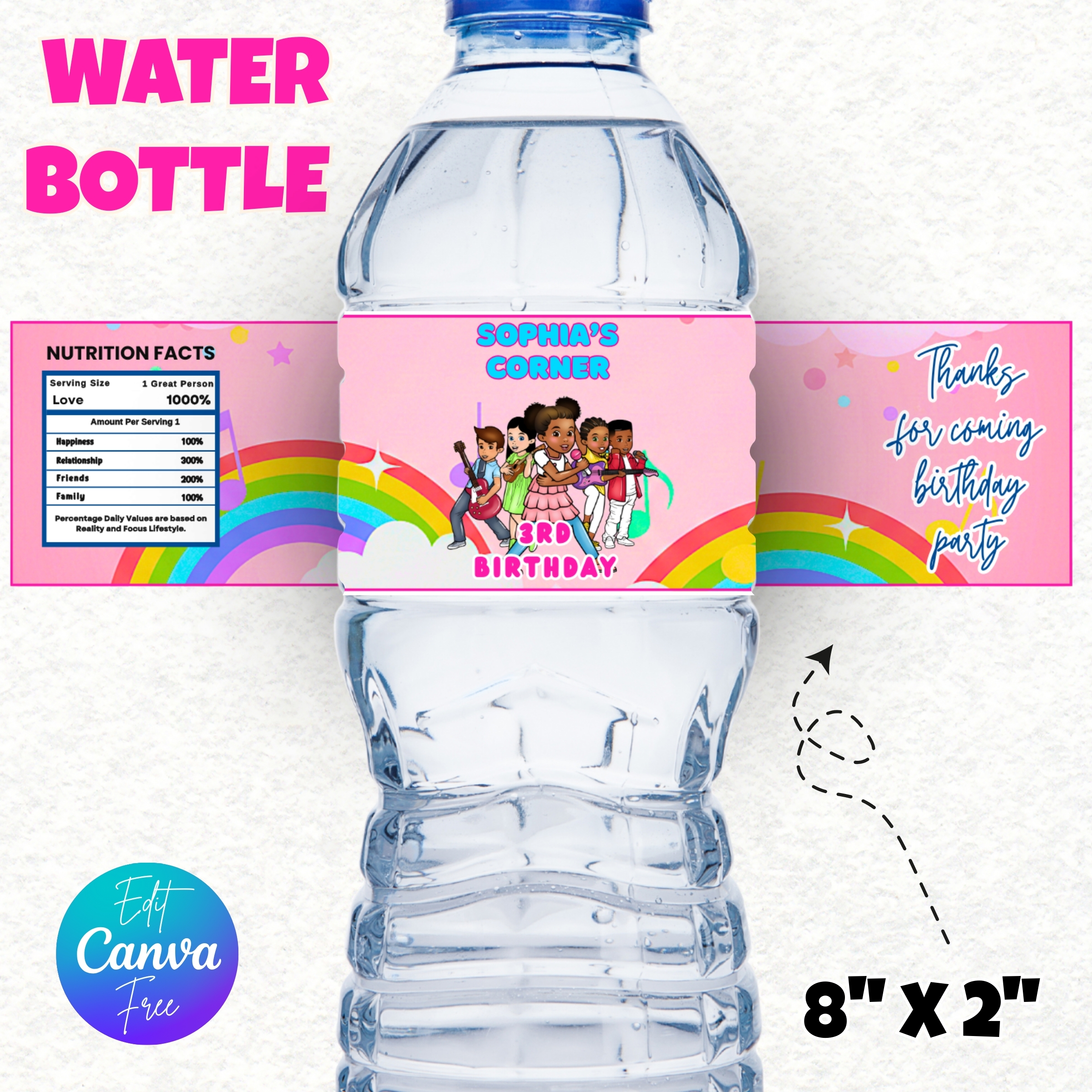 Gracies Corner Birthday Party Favors, Gracies Corner Party, Editable Kids Corner, Gracies Corner Chips Bag, Gracies Corner And Friends Party - Gracies Corner Birthday Party Favors, Adorable Gracies Corner Party, Editable Kids Corner, Gracies Corner Chips Bag, Gracies Corner And Friends Party