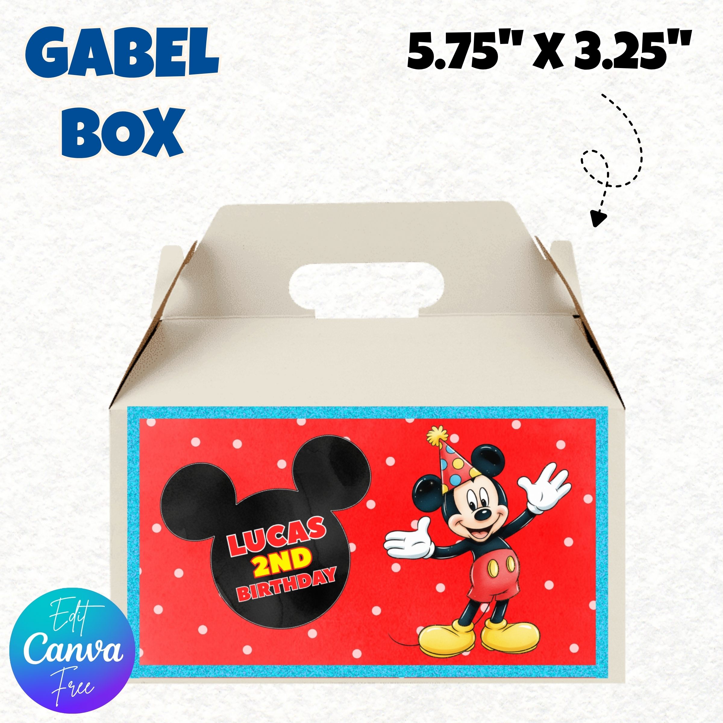 Mickey Mouse Birthday Party Favors, Mickey Mouse Clubhouse, Mouse Party Favors, Adorable Mouse Party Favor, Mouse Birthday Printable, Mouse Party Kit