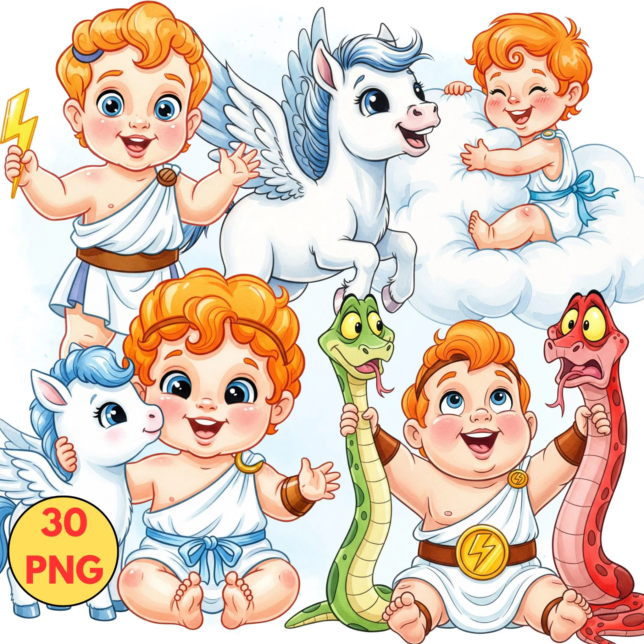 Baby Hercules Clipart