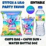 Stitch Birthday Party Favors, Stitch Party Favors, Beautiful Stitch Decor, Lilo Stitch Birthday Favor
