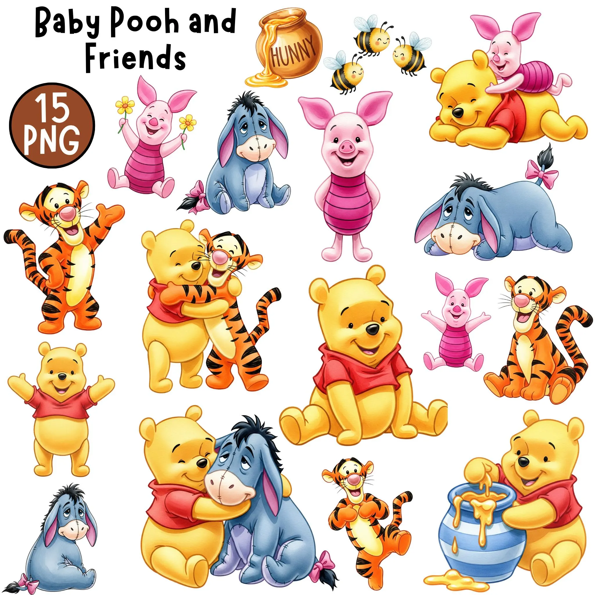 Classic Winnie the Pooh Clipart