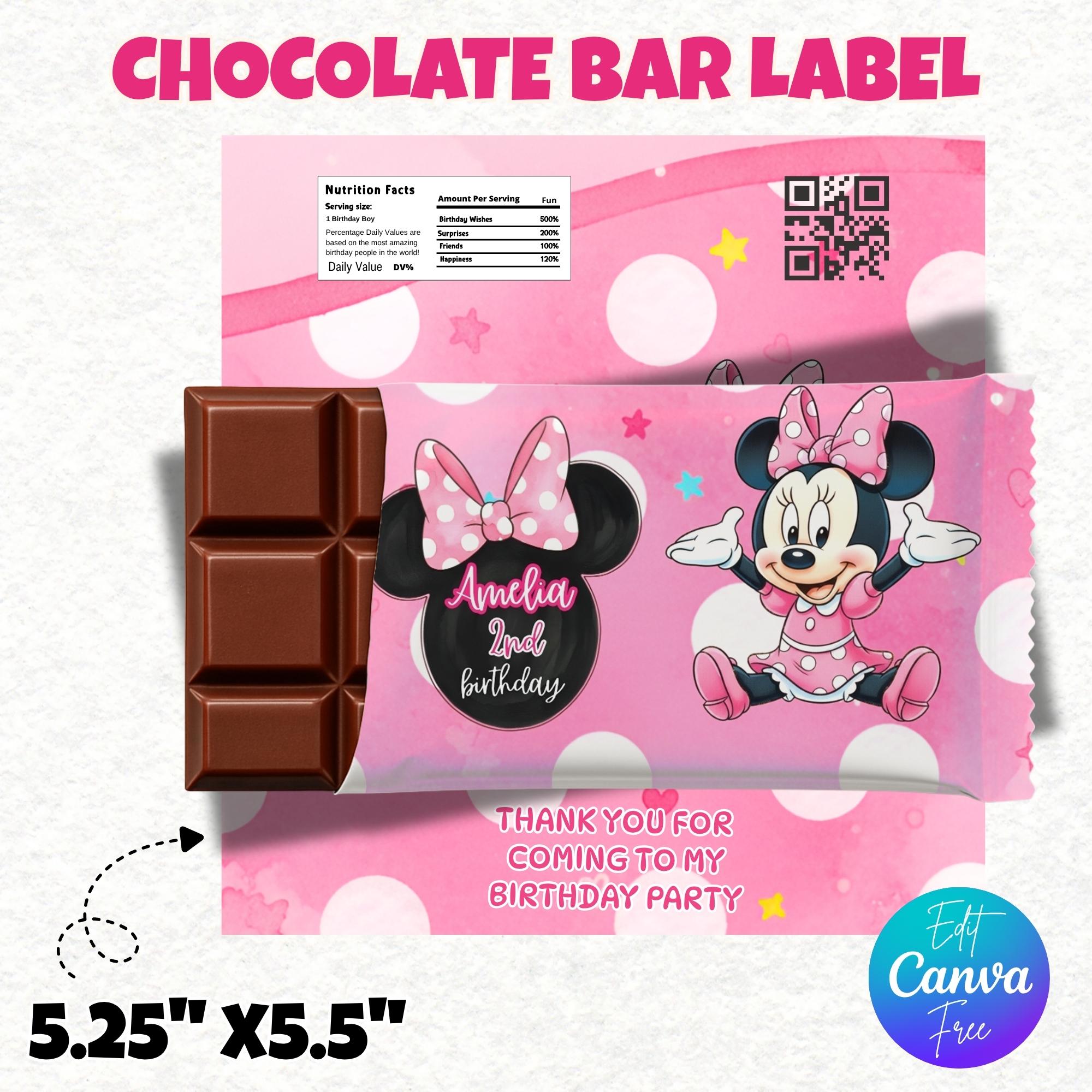 Minnie Mouse Birthday Party Favors, 10 Minnie Birthday Printables, Minnie Gable Box Label, Adorable Minnie Birthday Favor