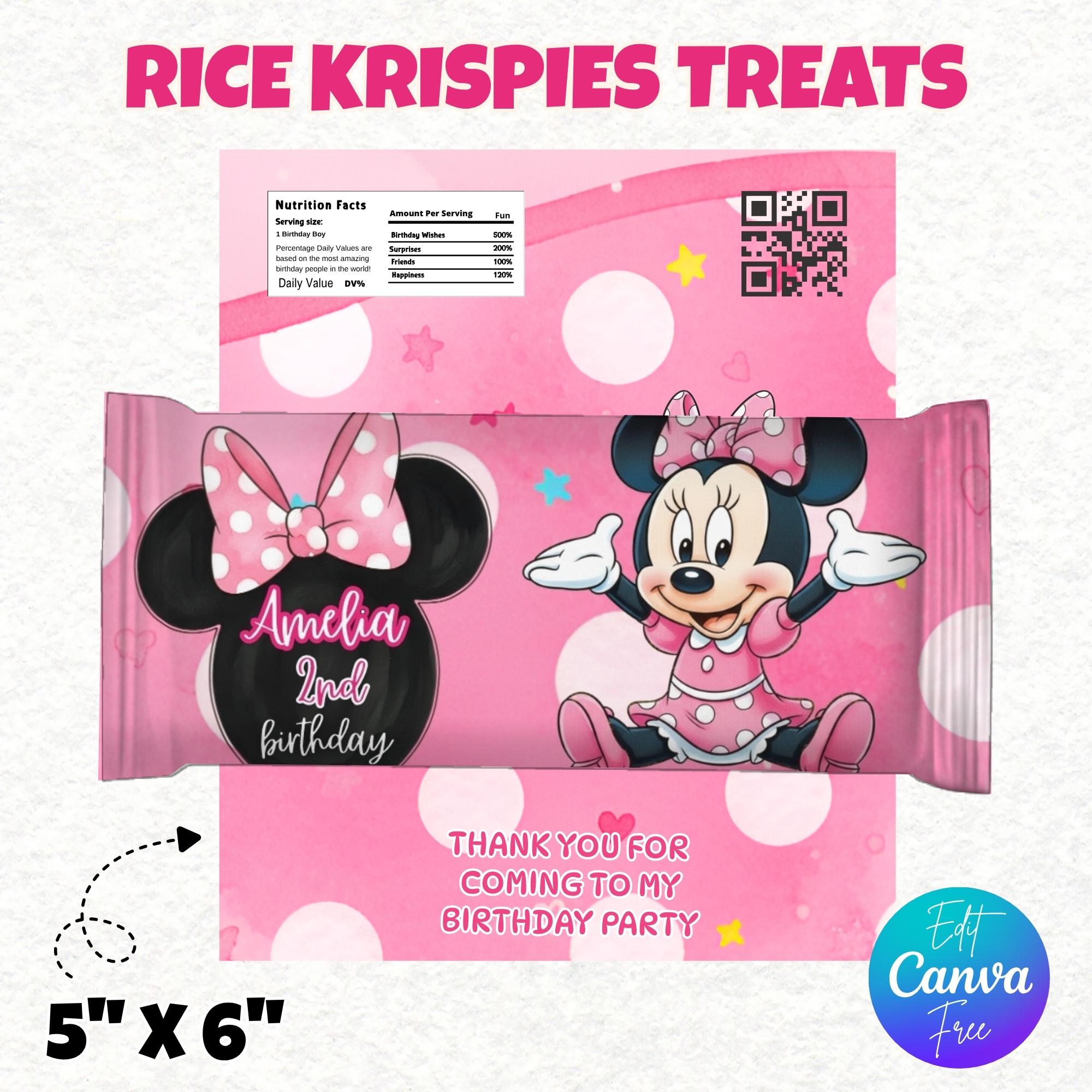 Minnie Mouse Birthday Party Favors, 10 Minnie Birthday Printables, Minnie Gable Box Label, Adorable Minnie Birthday Favor