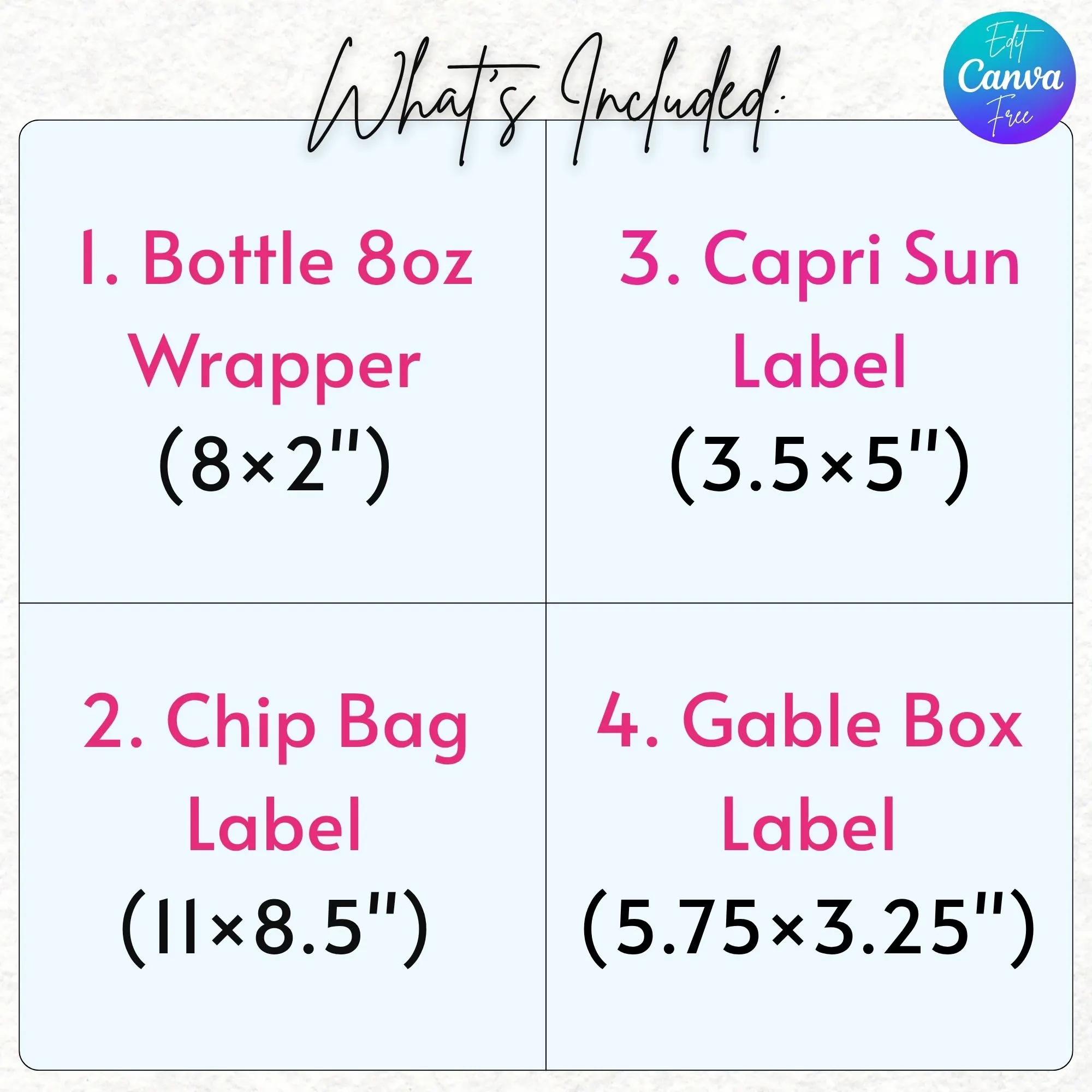 Saja Boys Kpop Party Favor Bundle, Kpop Printable Adorable Cosplay Party Decor, KPop Demon Hunters Printable, Demon Hunter Birthday Party Favors