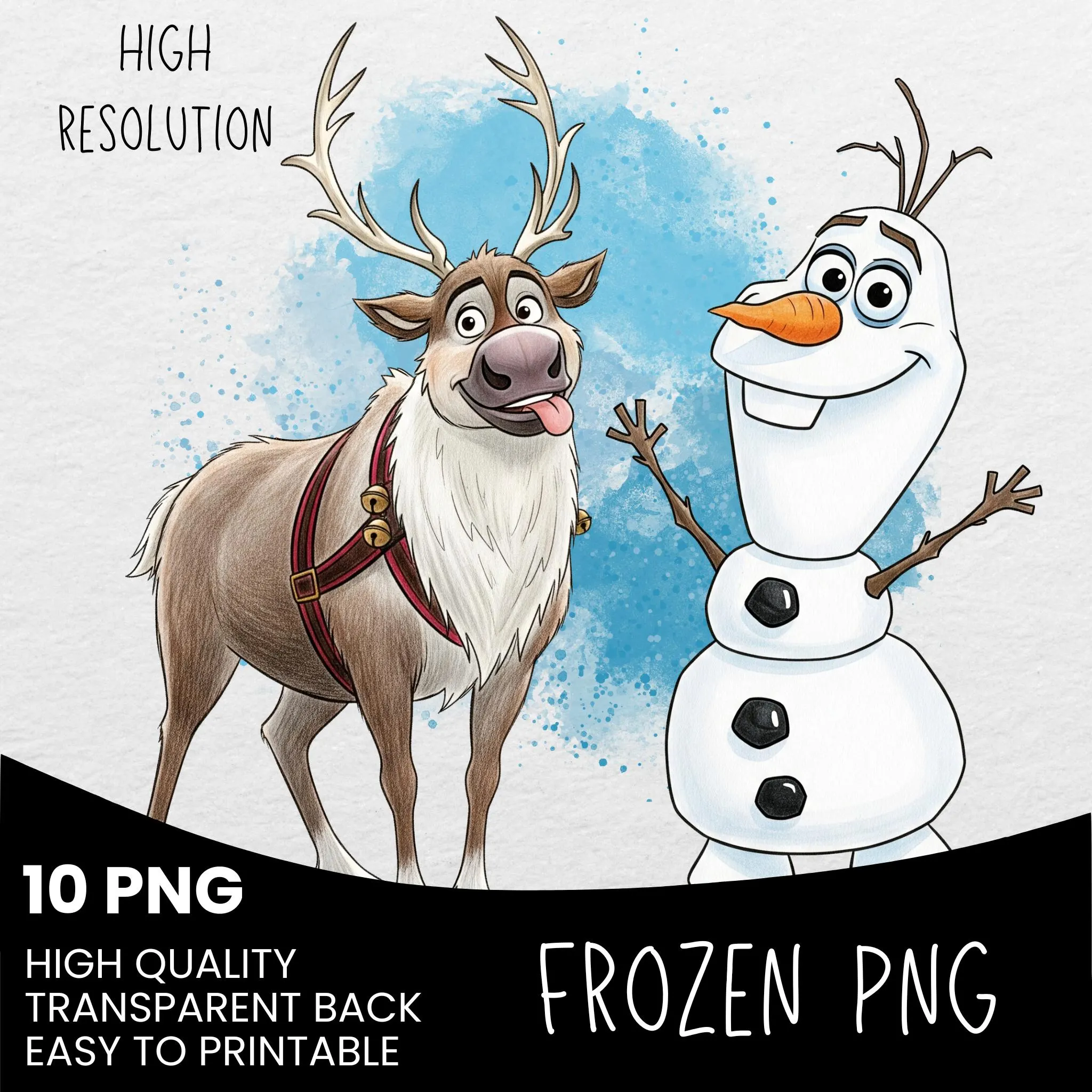 Frozen Princess Clipart PNG