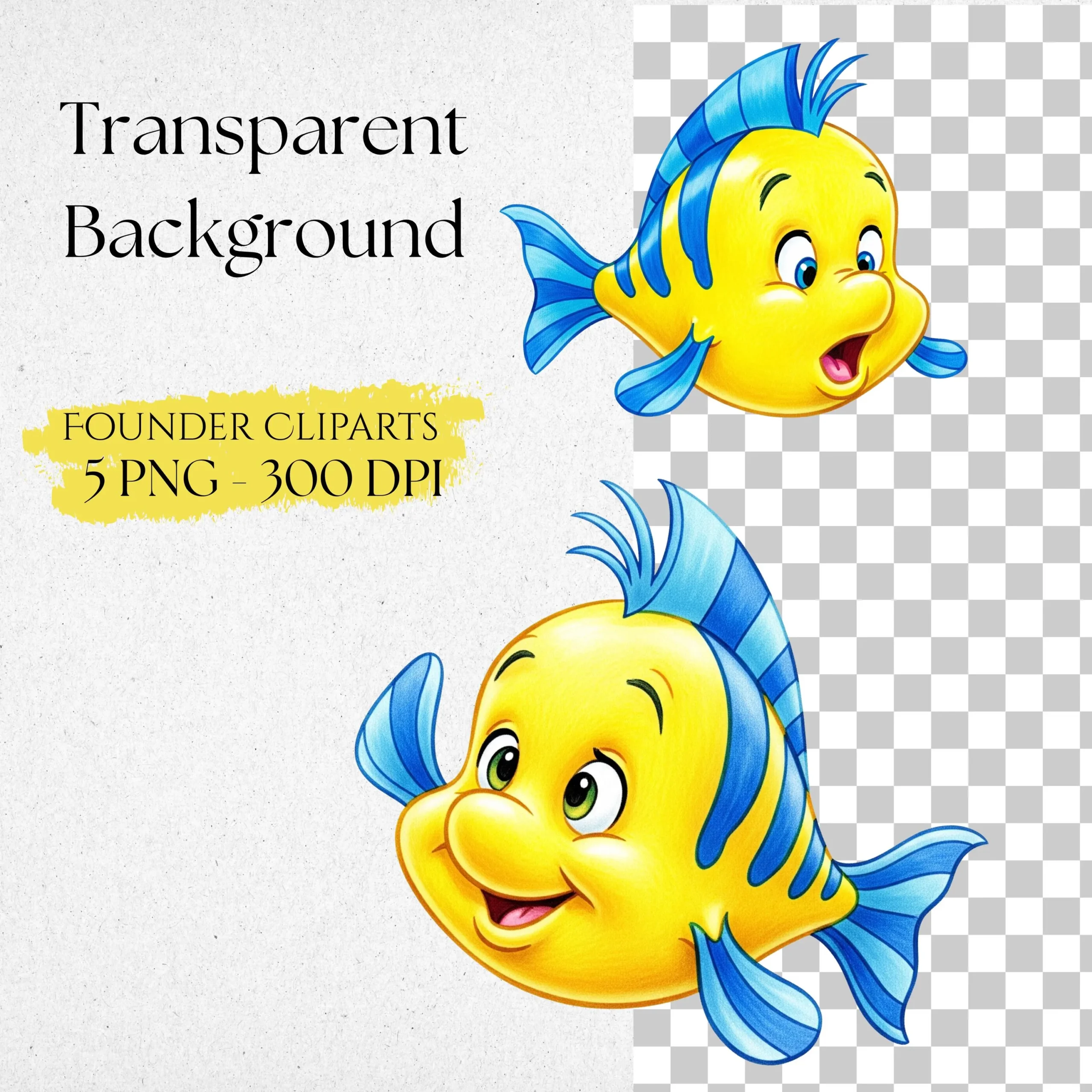 Flounder Fish Clipart