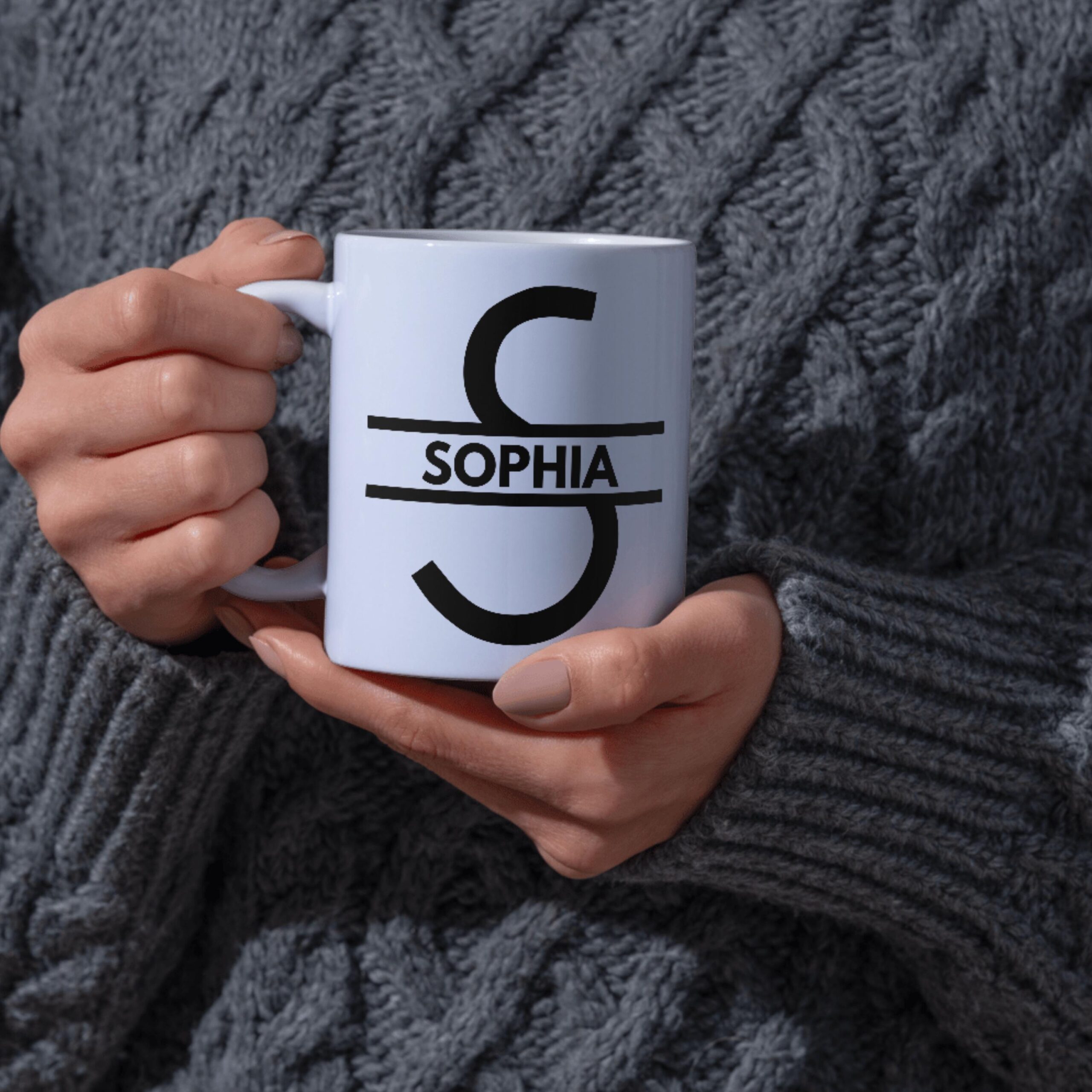 Split Monogram Clipart