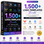 1,500+ Logo Templates with Full PLR MRR Rights