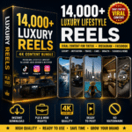 14,000+ Luxury Lifestyle 4K Vertical Reels Bundle with MRR PLR