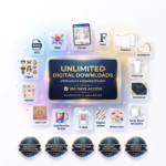 Unlimited Digital Downloads - Yearly Membership - Cheery Pixel